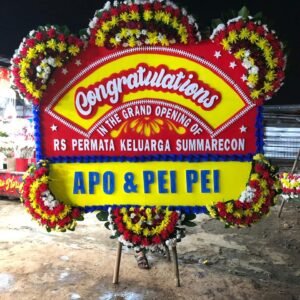 PAPAN BUNGA UCAPAN CONGRATULATIONS JABODETABEK 02