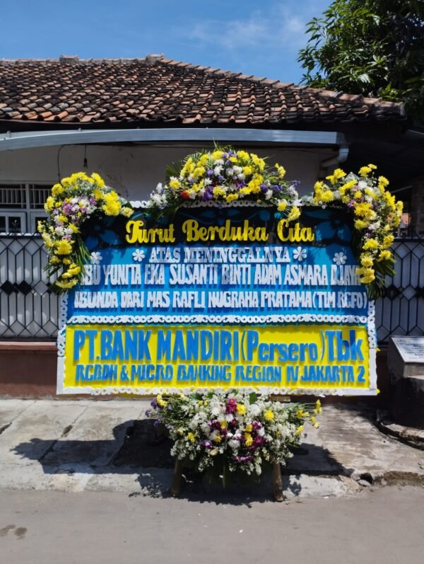 PAPAN BUNGA UCAPAN DUKA CITA 03